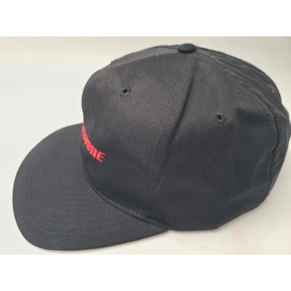 Vintage Bridgestone Tires Snapback Hat Cap Car Racing Logo Men Women‎ Black Red
